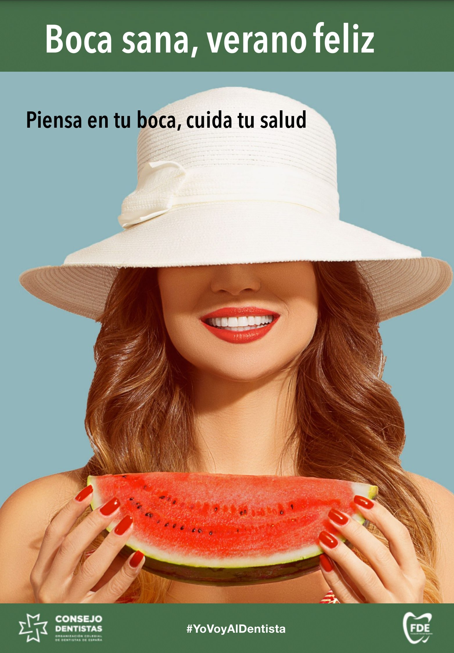Portada del folleto Boca sana, verano feliz